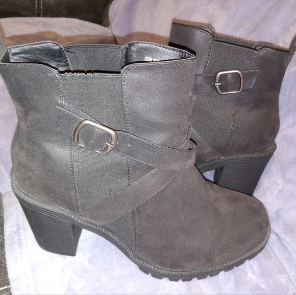 Torrid Criss Cross Boots Wide Width - Picture 3 of 16
